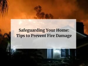 fire damage